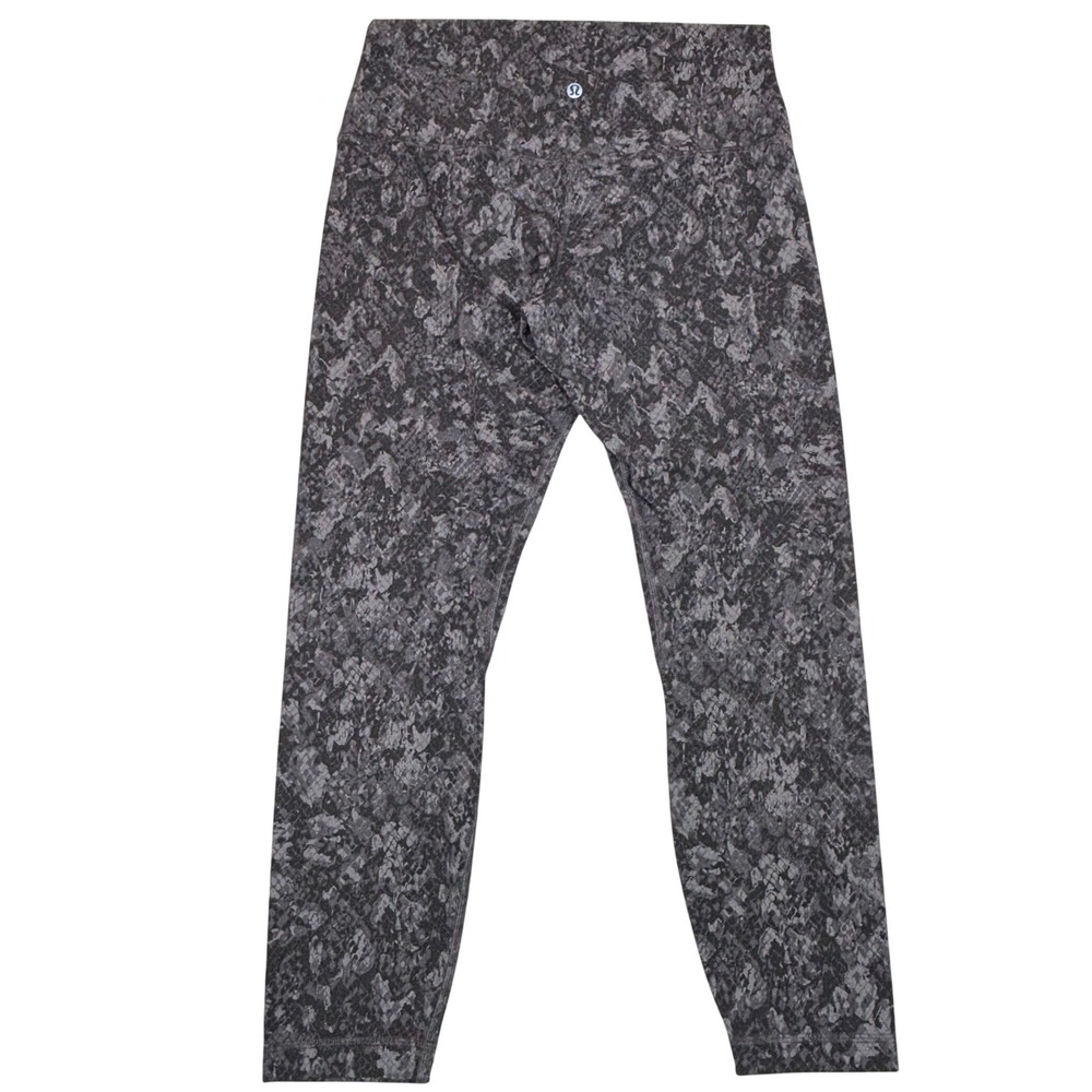 Lululemon Nulu Align High-Rise Pant Size 10 Snakeskin High Waist Camo Lunar Rock